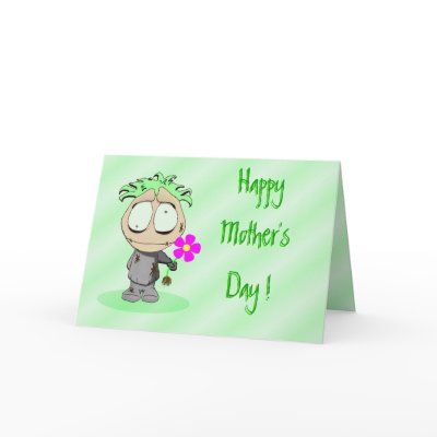 Happy Mother's Day feat Lil Ralphie Greeting Cards by cimmerrian