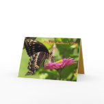 Happy Mother's Day, Friend, butterfly on flower
