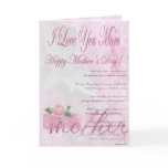 Happy Mother's Day from daughter Cards