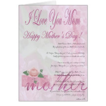 Happy Mother's Day from daughter Cards