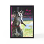 Happy Mother's Day Greyhound greeting card