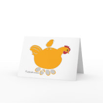 Happy Mother's Day hen with chick Card