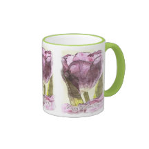 Happy Mother's Day - Painterly Tulip Mugs