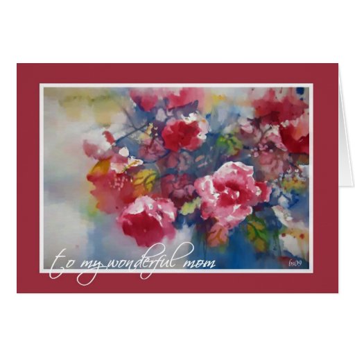 happy mother's day peonies greeting cards