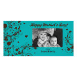 Happy Mother's Day Photo Greeting Card Template photo cards