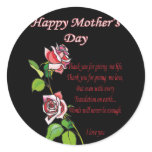 Happy Mother's Day Poem stickers