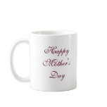 Happy Mother's Day Purple Rose Mug