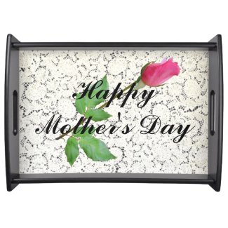 HAPPY MOTHER'S DAY-SERVING TRAY SERVING TRAYS
