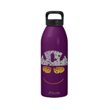 Happy Mountain Biker Bottle Water Bottles