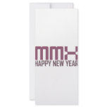Happy New Year 2010 (MMX) rack cards