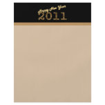 happy new year 2011 bronze flyers