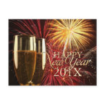 Happy New Year 2012 Fireworks postcard