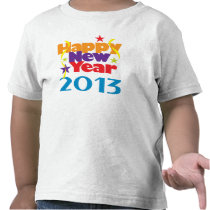 Happy New Year 2013 t-shirts