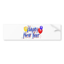 Happy New Year! bumper stickers