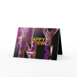 Happy New Year Greeting Card