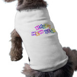 Happy New Year Colour pet clothing
