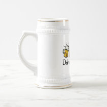 Happy New Year Drink Up Bitches Beer Mug