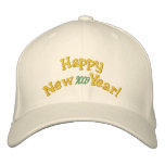 Happy New Year! embroidered hats