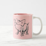 HAPPY NEW YEAR FUNNY PIG MUG