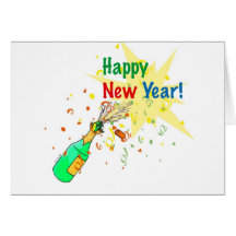 Happy New Year! Greeting Card