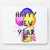 Happy New Year! Mouse Pad