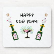 Happy New Year Mousemat