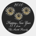Happy New Year - Personalised Sticker Labels