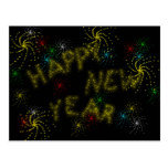 Happy new year post cards