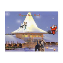 Happy New Year. Postcards