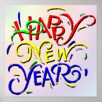Happy New Year Poster