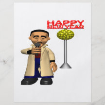 Happy New Year Reporter Flyer Design