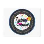Happy New Year Resolution Consultant Postcards