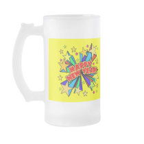 Happy New Year T-shirts, Beer Steins, Party Favour Coffee Mug