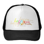 Happy New Year Trucker Hats