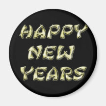 Happy New Years Refrigerator Magnet