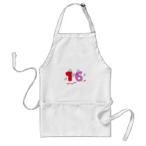 Happy Number 16 Aprons