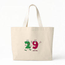 Happy Number 29 Canvas Bag