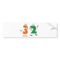 Happy Number 32 Bumper Stickers