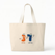 Happy Number 37 Canvas Bags