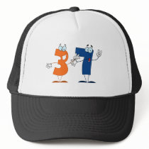 Happy Number 37 Trucker Hats