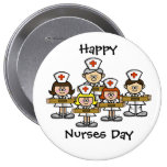 Happy Nurses Day Button