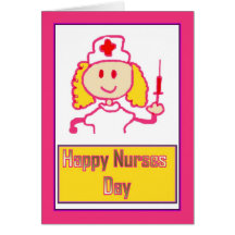 Happy Nurses Day for caring nurse Cards