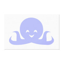Happy Octopus Canvas Gallery Wrap Canvas