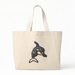 happy orca killer whale bags