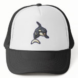 happy orca killer whale hats