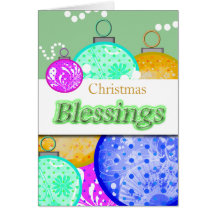 Happy Ornaments! Greeting Cards