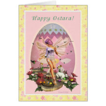 Happy Ostara - Vernal Equinox - Spring Faerie Cards