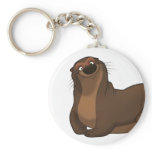 Happy Otter Keychain