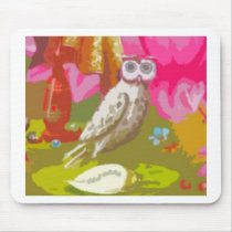Happy Owl Mousepads