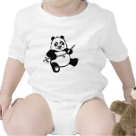 Happy Panda Bear Bodysuits